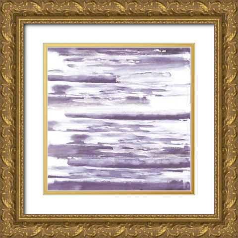 Purple Haze 2 Gold Ornate Wood Framed Art Print with Double Matting by Alvarez, Cynthia