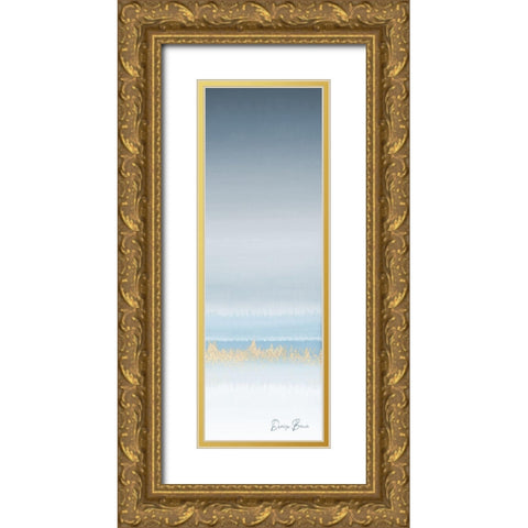 Tranquil Horizon 3 Gold Ornate Wood Framed Art Print with Double Matting by Brown, Denise