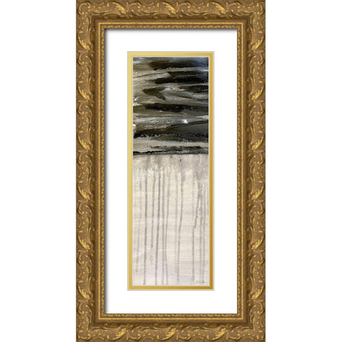 Make it Happen 1 Gold Ornate Wood Framed Art Print with Double Matting by Brown, Denise