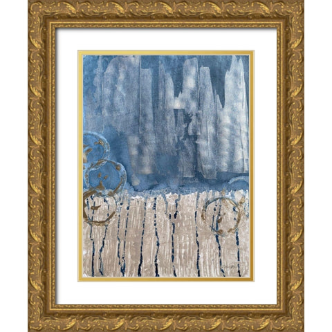 Perfect Day 1 Gold Ornate Wood Framed Art Print with Double Matting by Brown, Denise