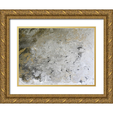 Perfection 1 Gold Ornate Wood Framed Art Print with Double Matting by Brown, Denise