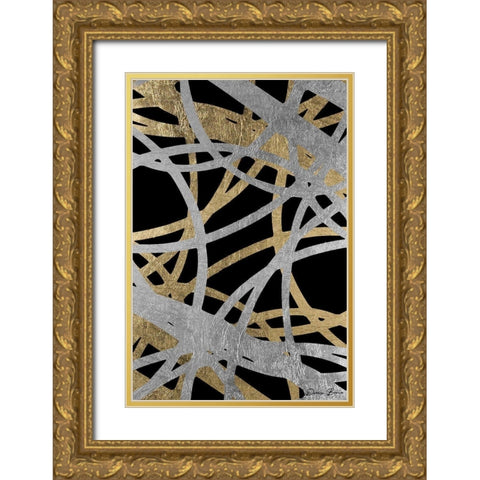 Traditional Radius 2 Gold Ornate Wood Framed Art Print with Double Matting by Brown, Denise