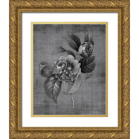 Tranquil Botanical 2 Gold Ornate Wood Framed Art Print with Double Matting by Brown, Denise