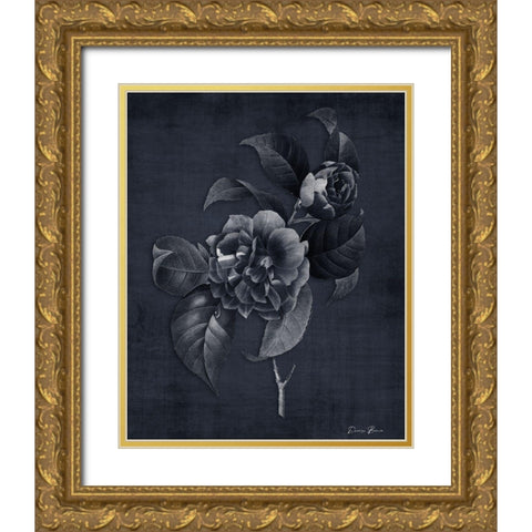 Botanical Edge 3 Gold Ornate Wood Framed Art Print with Double Matting by Brown, Denise