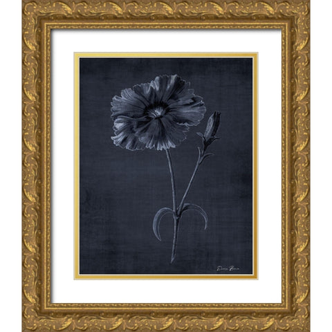 Botanical Edge 5 Gold Ornate Wood Framed Art Print with Double Matting by Brown, Denise