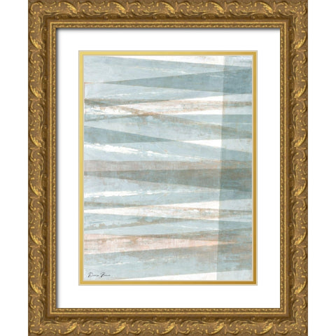 Inspiration Gold Ornate Wood Framed Art Print with Double Matting by Brown, Denise