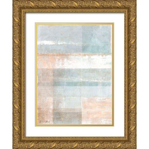 Initiative Gold Ornate Wood Framed Art Print with Double Matting by Brown, Denise