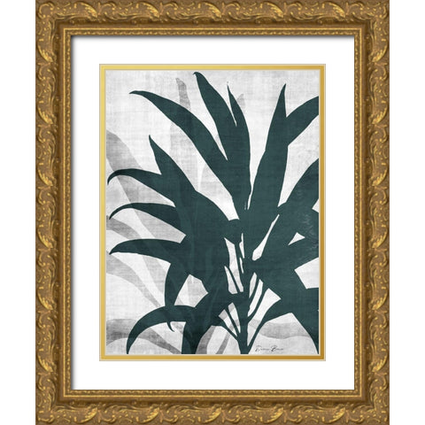 Urban Greenery 2 Gold Ornate Wood Framed Art Print with Double Matting by Brown, Denise