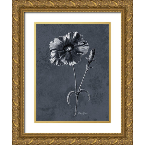 Tranquil Botanical 3 Gold Ornate Wood Framed Art Print with Double Matting by Brown, Denise