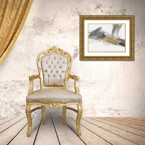 Dexterity 1 Gold Gold Ornate Wood Framed Art Print with Double Matting by Brown, Denise