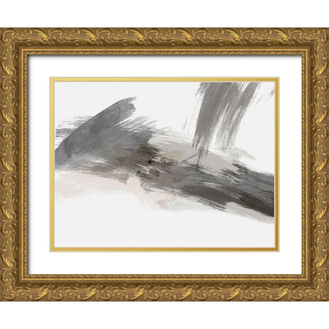 Dexterity 1 Gold Ornate Wood Framed Art Print with Double Matting by Brown, Denise