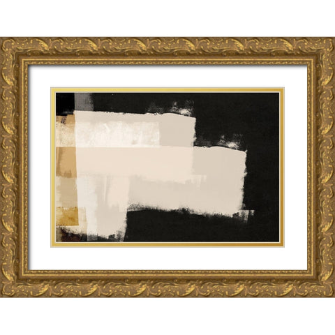 Repositioned 2 Gold Ornate Wood Framed Art Print with Double Matting by Brown, Denise