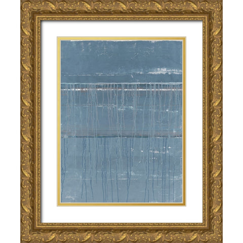 Break Through Gold Ornate Wood Framed Art Print with Double Matting by Brown, Denise