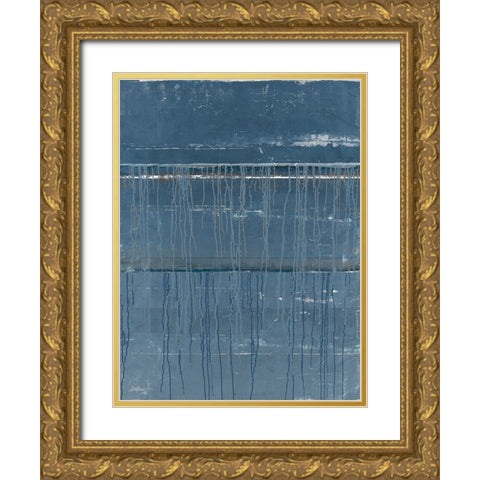 Break Through Gold Ornate Wood Framed Art Print with Double Matting by Brown, Denise