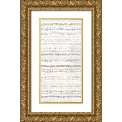 New Beginnings 2 Gold Ornate Wood Framed Art Print with Double Matting by Brown, Denise