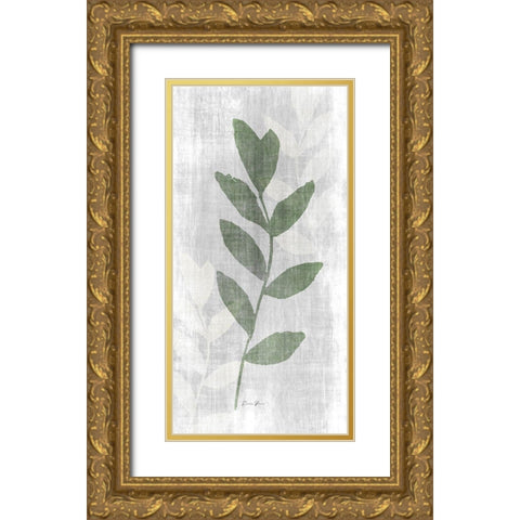 Stem in Nature 1 Gold Ornate Wood Framed Art Print with Double Matting by Brown, Denise