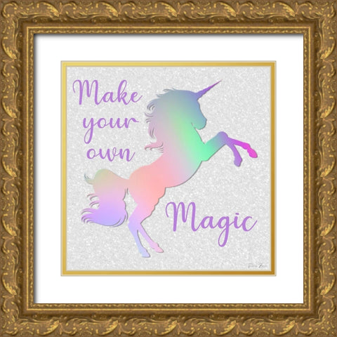 Make Your Own Magic Gold Ornate Wood Framed Art Print with Double Matting by Brown, Denise