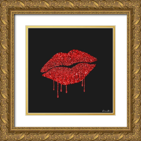 Lady Boss 1 Gold Ornate Wood Framed Art Print with Double Matting by Brown, Denise