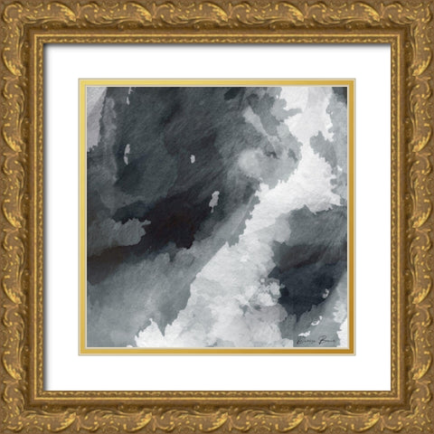 Blade 1 Gold Ornate Wood Framed Art Print with Double Matting by Brown, Denise