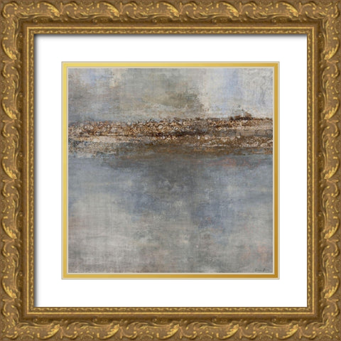 Watch Gold Ornate Wood Framed Art Print with Double Matting by Brown, Denise