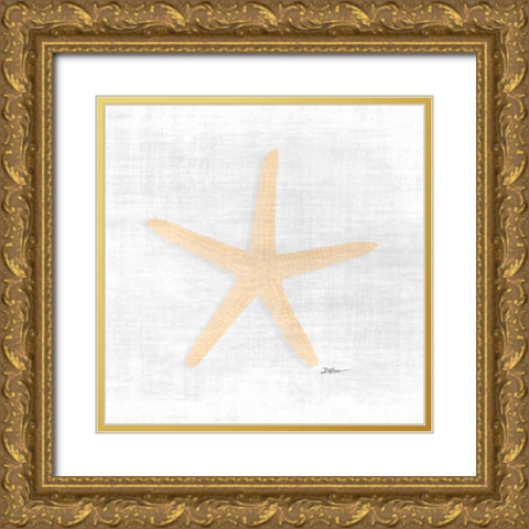 Coastal Waters 2 V2 Gold Ornate Wood Framed Art Print with Double Matting by Brown, Denise