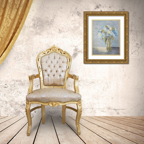 Daydreaming of Summer Gold Ornate Wood Framed Art Print with Double Matting by Charest, Doris