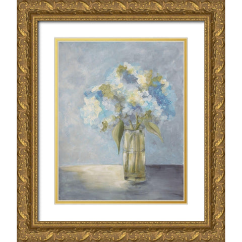 Daydreaming of Summer Gold Ornate Wood Framed Art Print with Double Matting by Charest, Doris