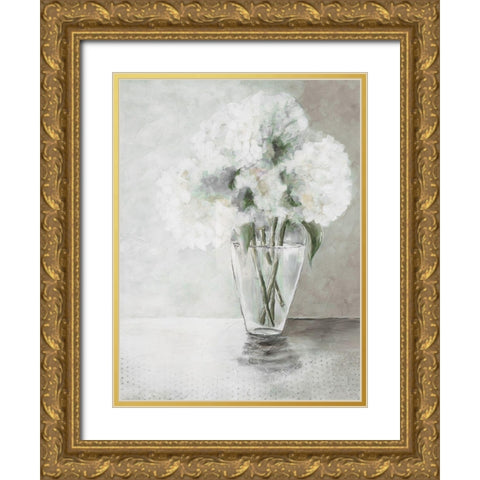 Austere Arrangement 2 Gold Ornate Wood Framed Art Print with Double Matting by Charest, Doris