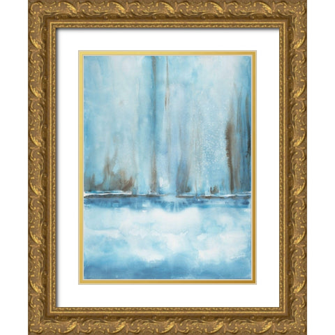 Breakthrough 2 Gold Ornate Wood Framed Art Print with Double Matting by Charest, Doris