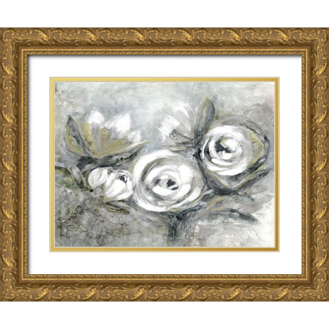 Inspirational Serenity 1 Gold Ornate Wood Framed Art Print with Double Matting by Charest, Doris