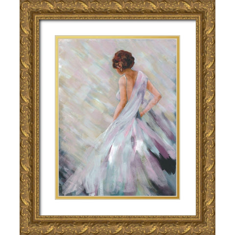 Dancing Queen 2 Gold Ornate Wood Framed Art Print with Double Matting by Charest, Doris