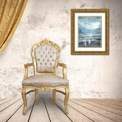 Cavernous Wonder 2 Gold Ornate Wood Framed Art Print with Double Matting by Charest, Doris