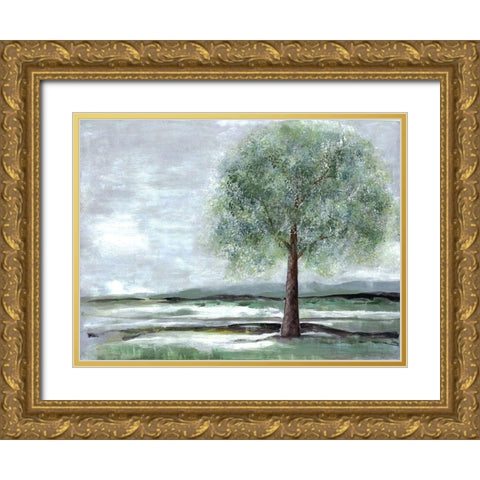 Breath Of Spring 1 Gold Ornate Wood Framed Art Print with Double Matting by Charest, Doris