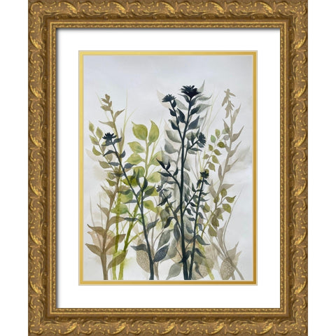 Reaching Heights 1 Gold Ornate Wood Framed Art Print with Double Matting by Charest, Doris
