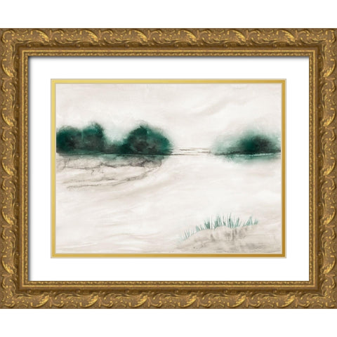 Spring Storms 1 Gold Ornate Wood Framed Art Print with Double Matting by Charest, Doris
