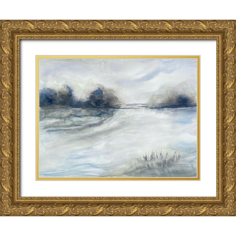 Morning Storms 1 Gold Ornate Wood Framed Art Print with Double Matting by Charest, Doris