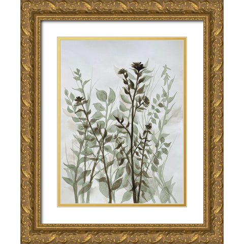 Rustic Heights 1 Gold Ornate Wood Framed Art Print with Double Matting by Charest, Doris