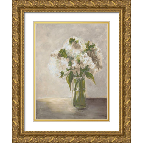 Rustic Daydreaming Gold Ornate Wood Framed Art Print with Double Matting by Charest, Doris