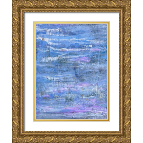 Interior Matter 1 Gold Ornate Wood Framed Art Print with Double Matting by Charest, Doris