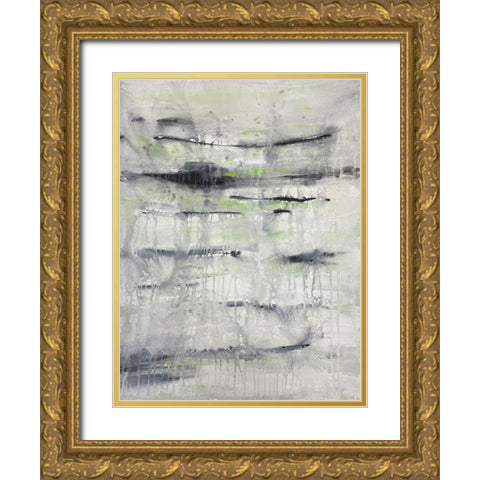Tender Deformation 1 Gold Ornate Wood Framed Art Print with Double Matting by Charest, Doris