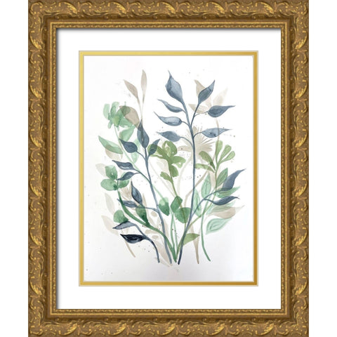 Desired Purpose 1 Gold Ornate Wood Framed Art Print with Double Matting by Charest, Doris