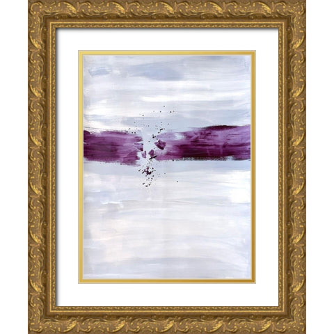 Charming Significance 1 Gold Ornate Wood Framed Art Print with Double Matting by Charest, Doris