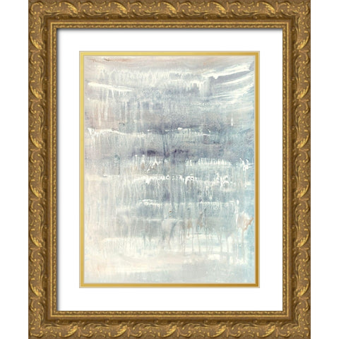 Fragment Sapce 1 Gold Ornate Wood Framed Art Print with Double Matting by Charest, Doris