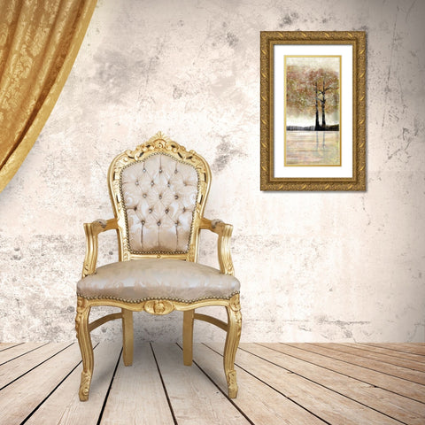 Serene Forest 2 Gold Ornate Wood Framed Art Print with Double Matting by Charest, Doris