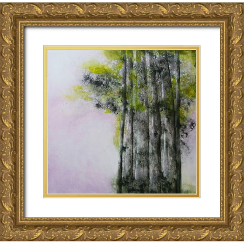 Standing Tall 2020 Gold Ornate Wood Framed Art Print with Double Matting by Charest, Doris