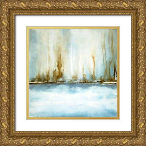 Perspective 1 Gold Ornate Wood Framed Art Print with Double Matting by Charest, Doris