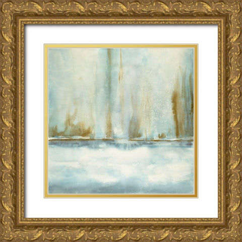 Perspective 2 Gold Ornate Wood Framed Art Print with Double Matting by Charest, Doris