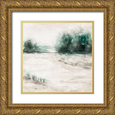 Spring Storms 1 Gold Ornate Wood Framed Art Print with Double Matting by Charest, Doris