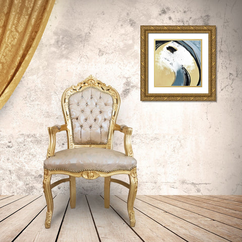 Absentminded Emotion 2 Gold Ornate Wood Framed Art Print with Double Matting by Charest, Doris