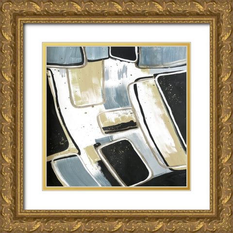 Absentminded Emotion 4 Gold Ornate Wood Framed Art Print with Double Matting by Charest, Doris